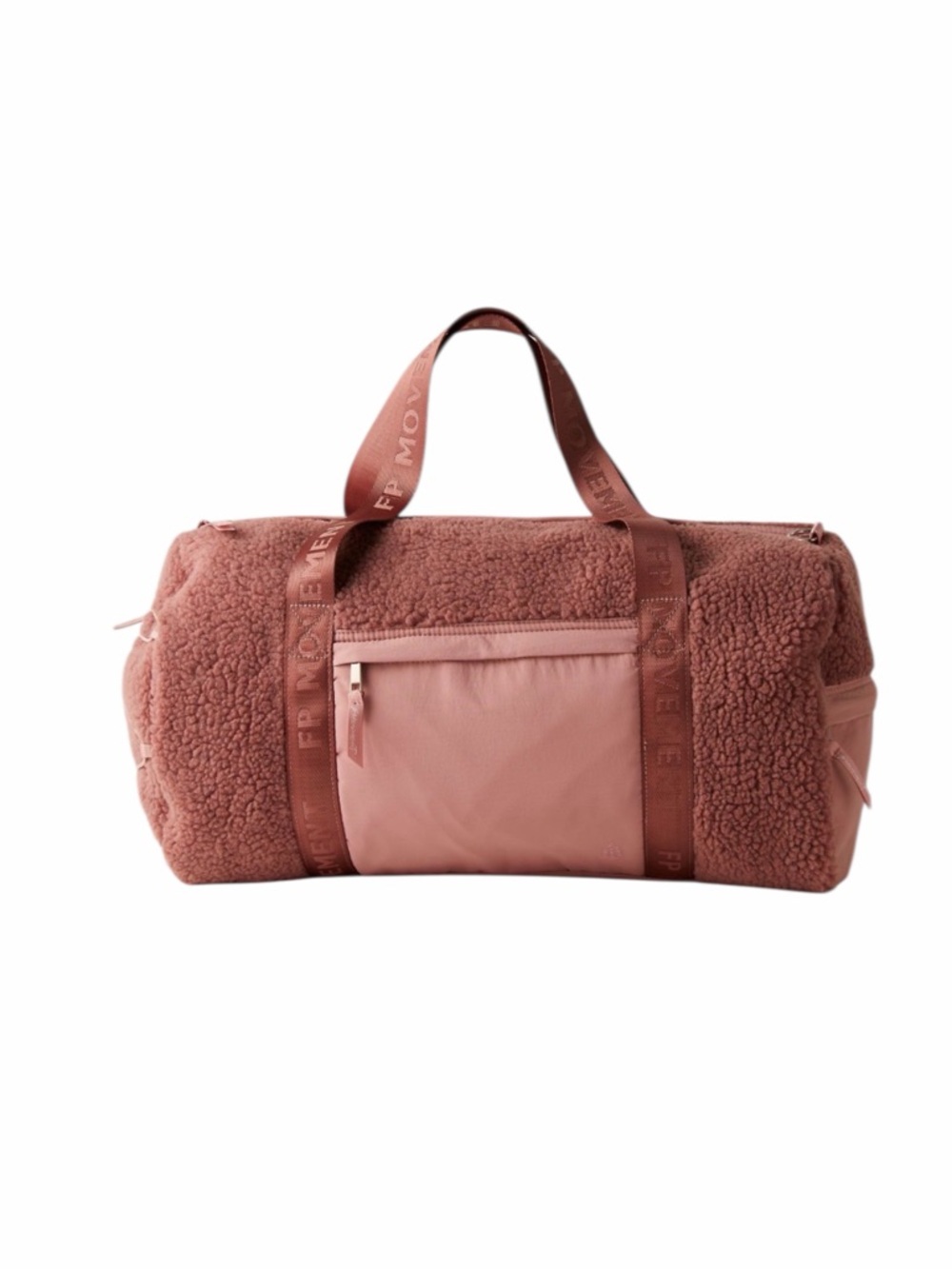 Free People Movement Slopes Sherpa Duffle Bag in Color Gem NWT